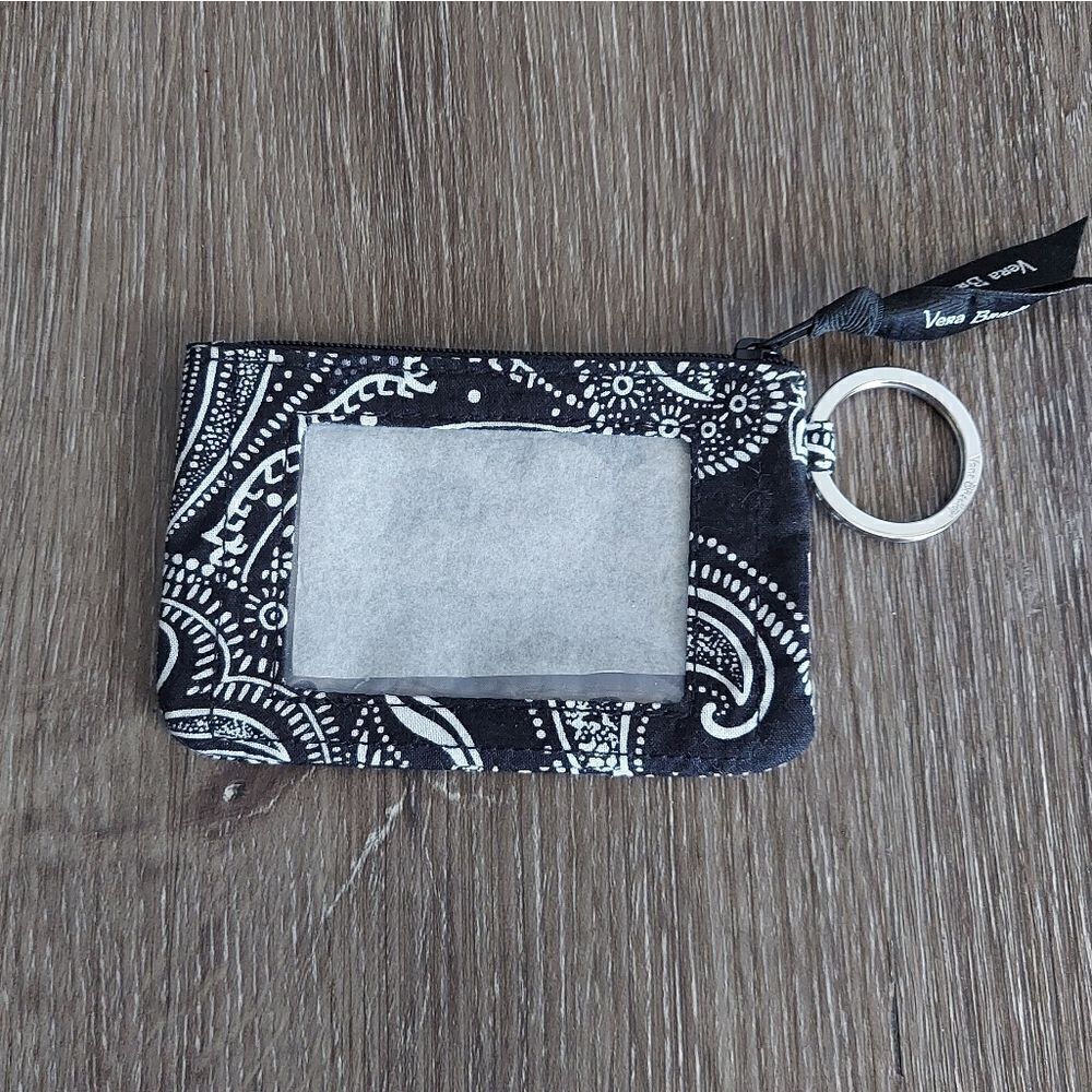 NEW Vera Bradley Zip ID Case STELLAR PAISLEY
